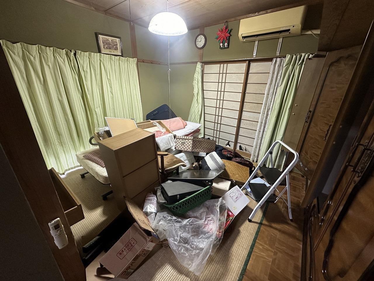 奥の部屋作業前